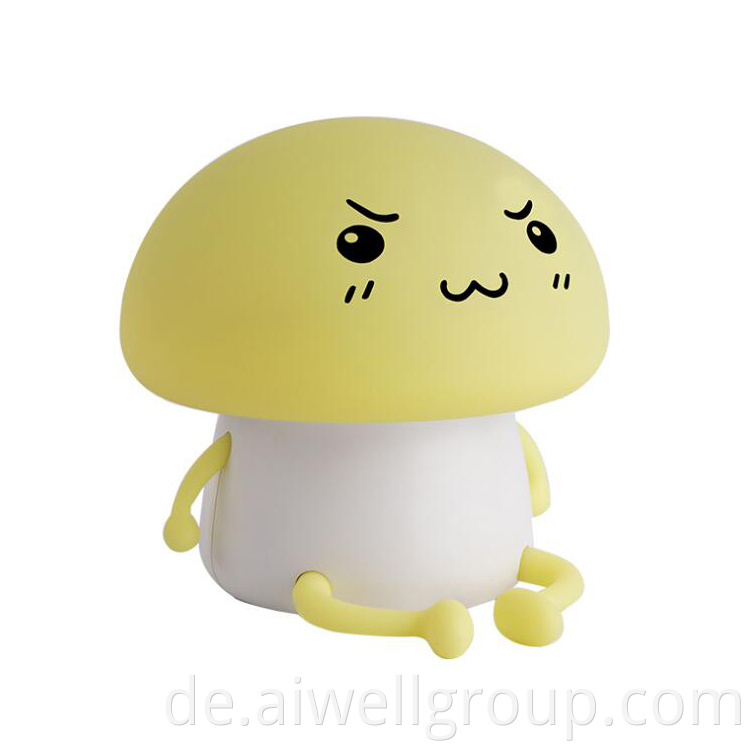 Cute silicone lamp night light